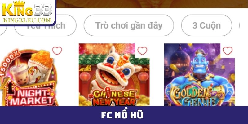 Sảnh FC nổ hũ - Nội dung mới lạ, tỷ lệ trả thưởng cực chuẩn - JOKITA