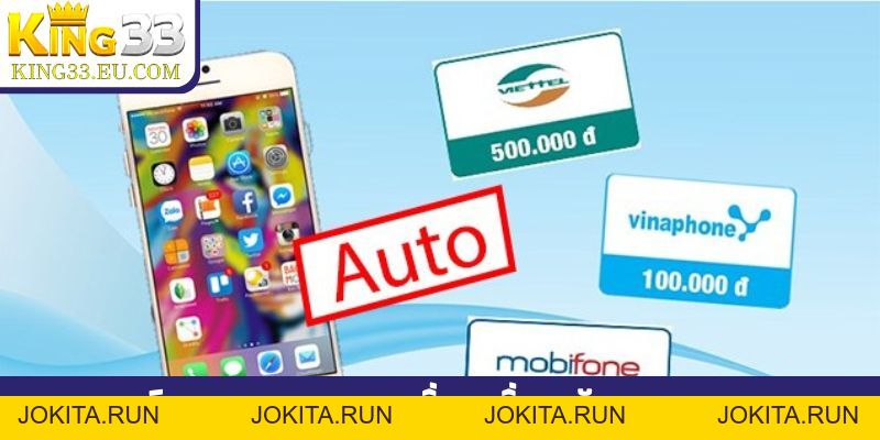 King33 ưu đãi nạp lần đầu tặng 116% cho thành viên mới gia nhập - JOKITA