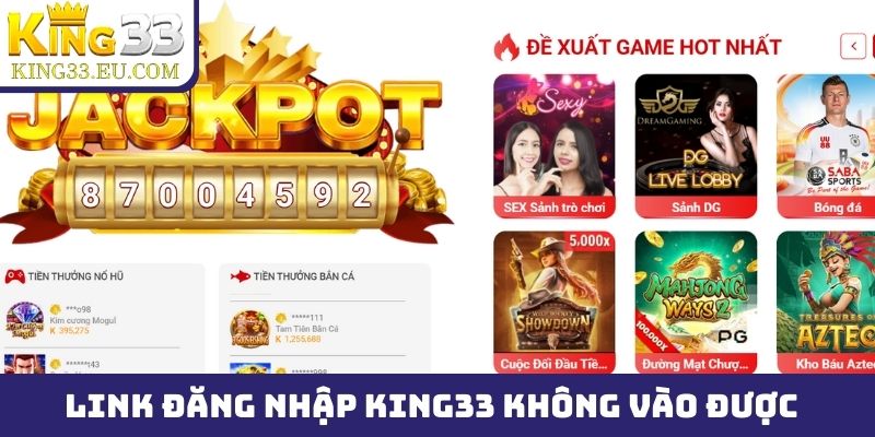 Cập nhật link đăng nhập King33 chính thức mới nhất hôm nay - JOKITA