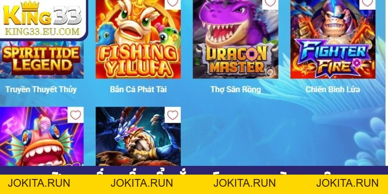 Bắn cá JDB - Tỷ lệ minh bạch, hệ số cá công khai cực khủng - JOKITA
