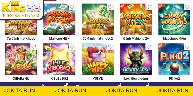 Nổ hũ King33 RTP cực cao, trúng jackpot liên tục trong ngày - JOKITA