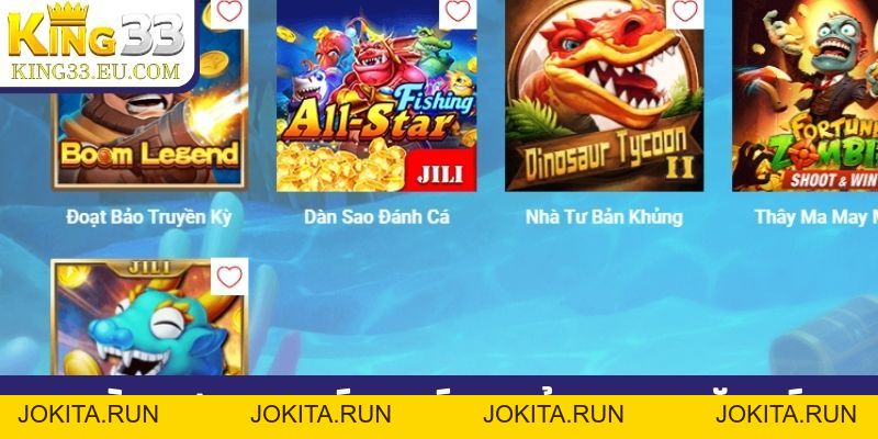 Tham gia Vua Đánh Cá JL nhận ngay cơ hội ăn boss cực khủng - JOKITA