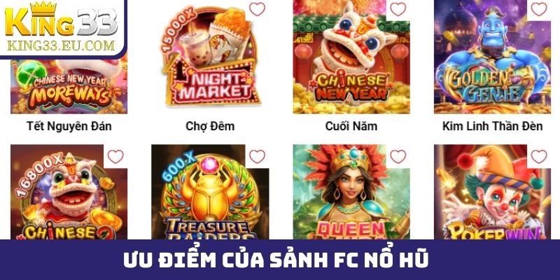 Sảnh FC nổ hũ - Nội dung mới lạ, tỷ lệ trả thưởng cực chuẩn - JOKITA