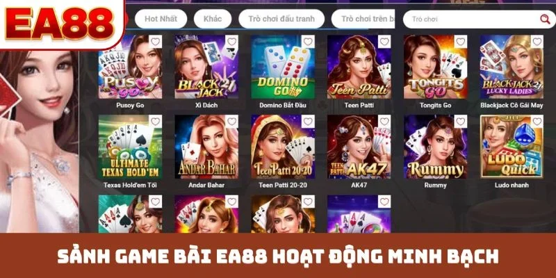 Game Bài EA88 - Sảnh Chơi Đổi Thưởng Trực Tuyến Đẳng Cấp - JOKITA